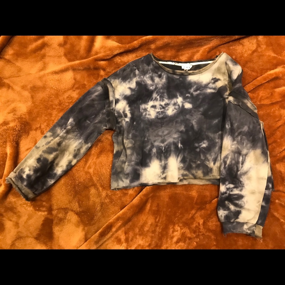 Tie dye Crop Sweater
